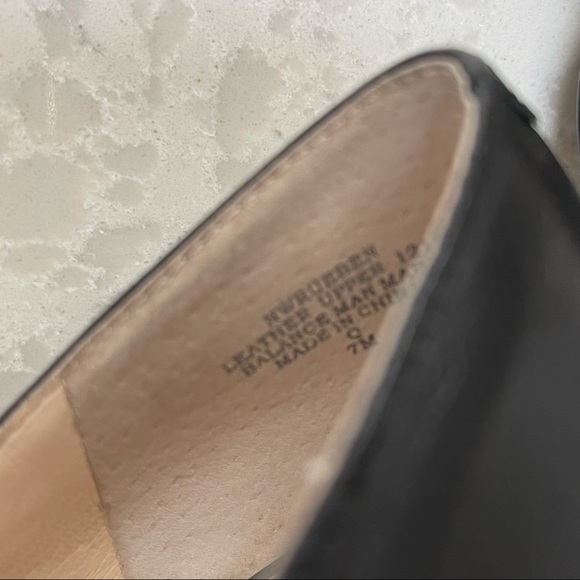 Nine West | Ballet Flats | “Ruesen” |Leather | Black w/Gold Buckle | 7 - Picture 7 of 8